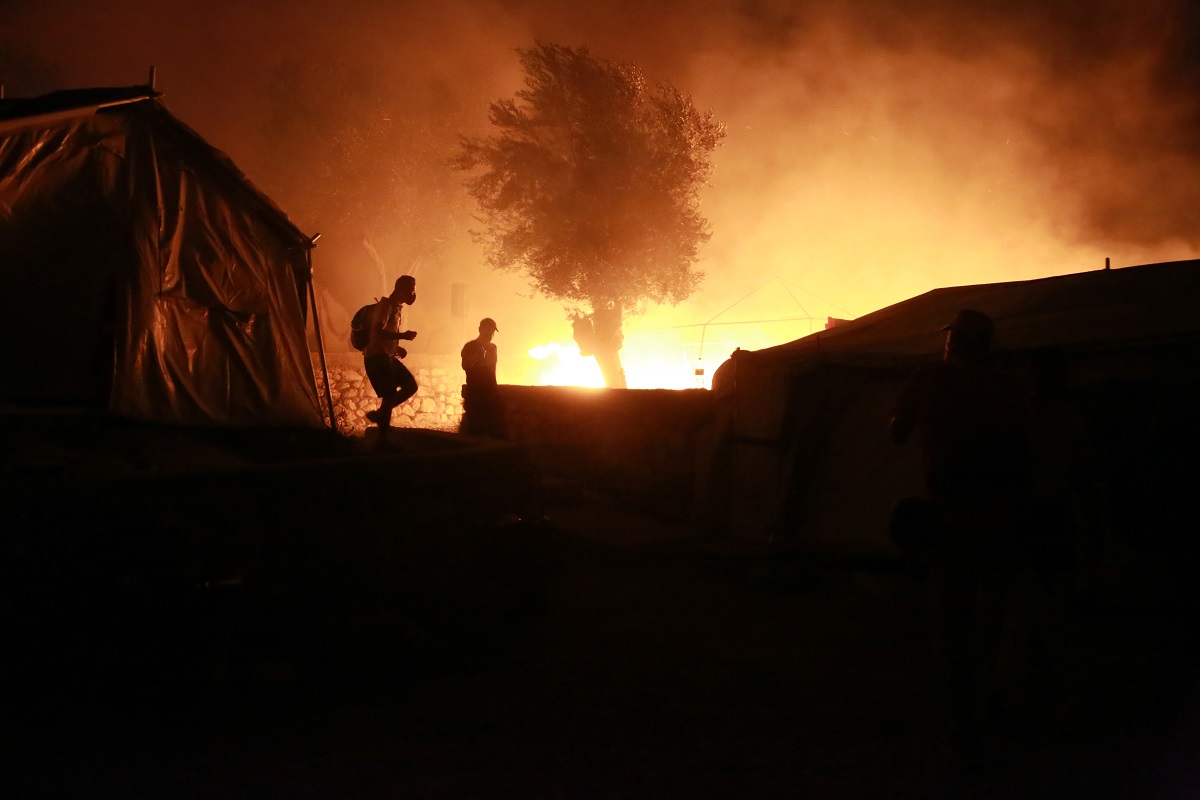 incêndio campo moria